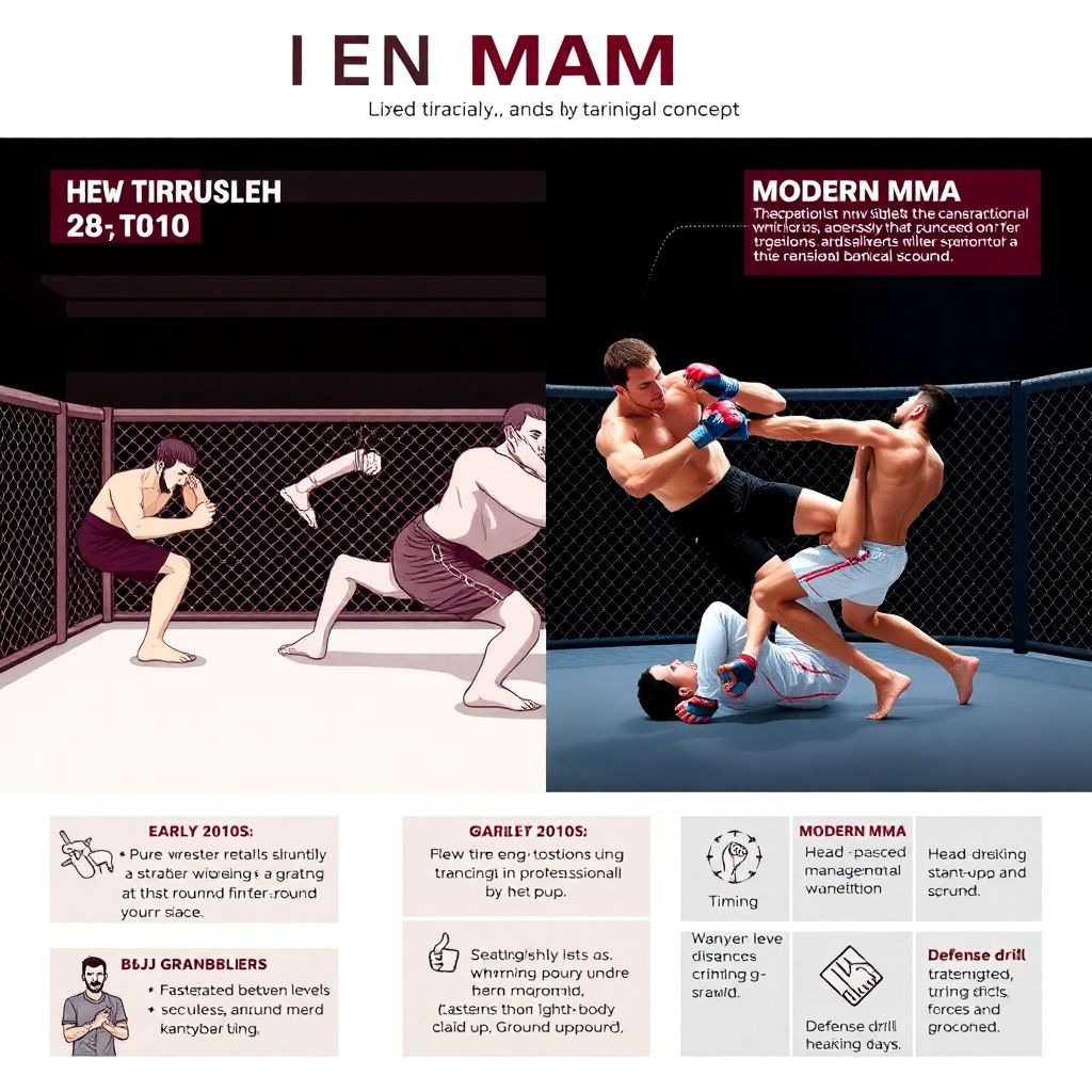 Как менялся стиль боёв в Mma за 10 лет: путь от грэпплинга к универсалам