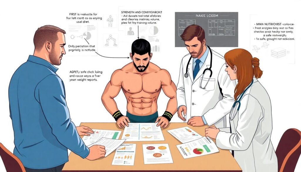 Секреты сгонки веса: мнения бойцов и диетологов о безопасных методах - иллюстрация