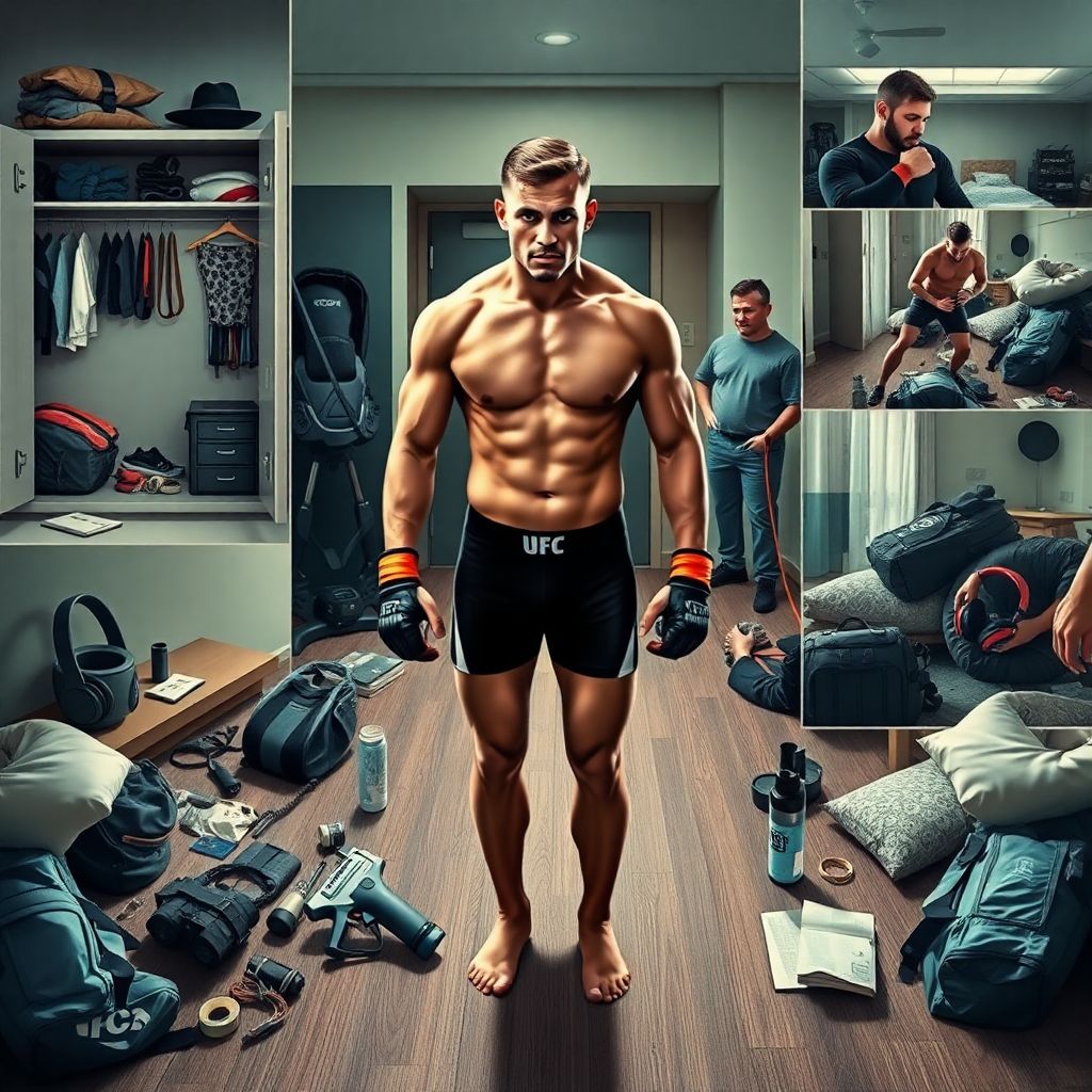 Закулисье турниров: день из жизни бойца в решающую неделю боя