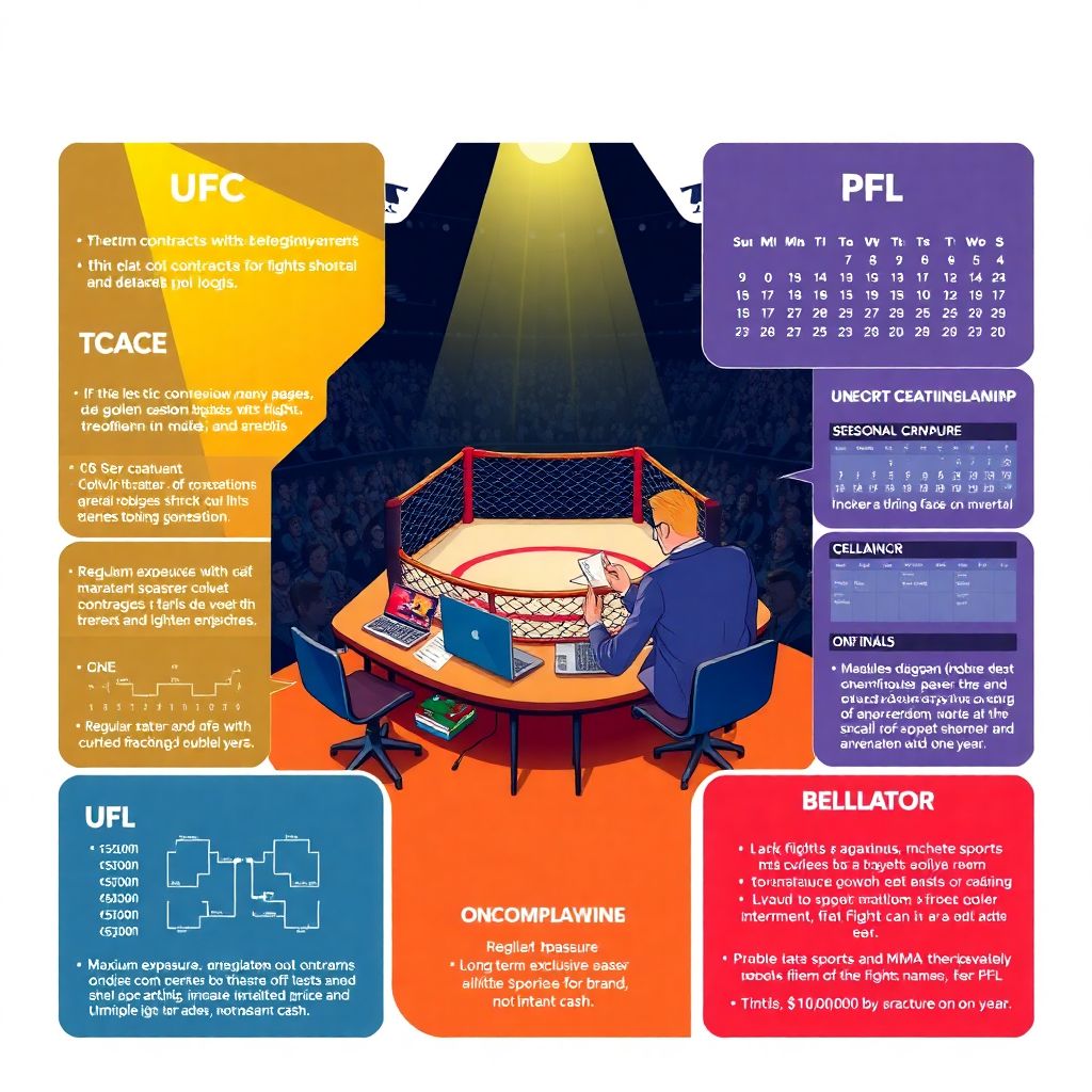 Сравнение крупнейших промоушенов Mma: Ufc, Pfl, bellator и конкуренты