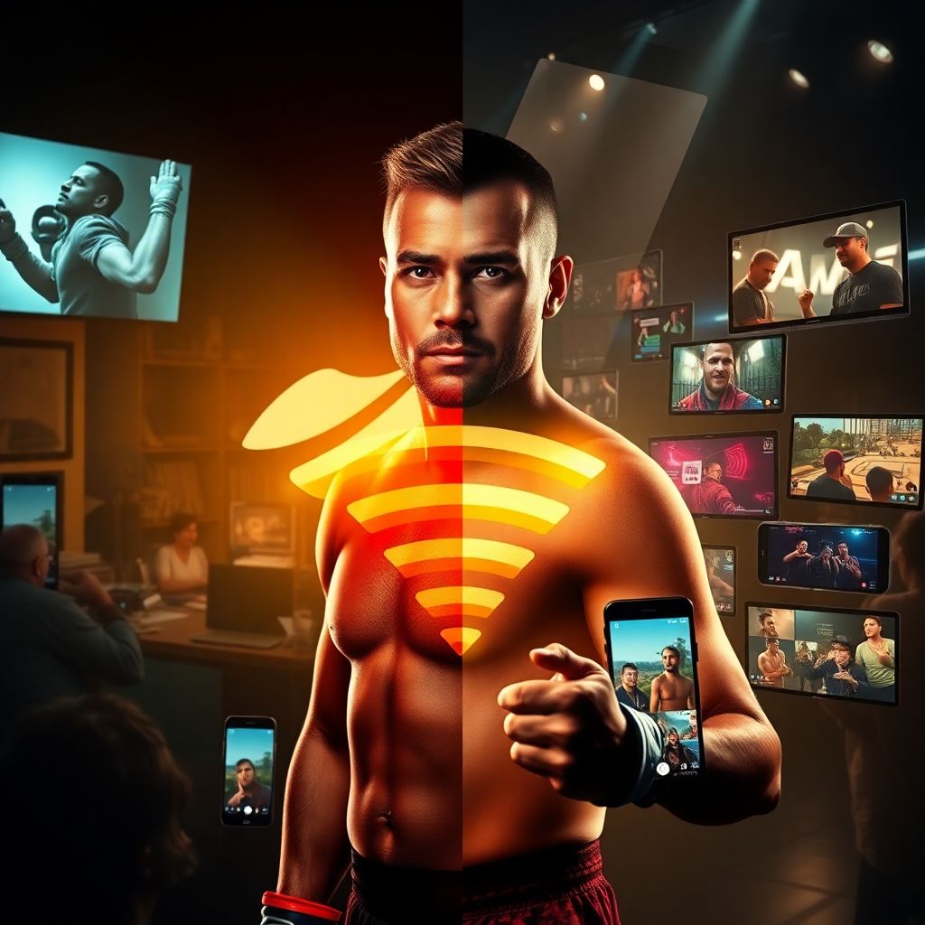 Социальные сети и медийность: как они меняют карьеру современного бойца