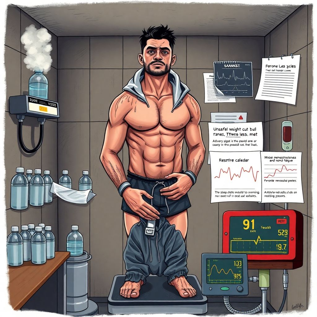 Сгонка веса: риски для здоровья, истории срывов и пути реформ в спорте