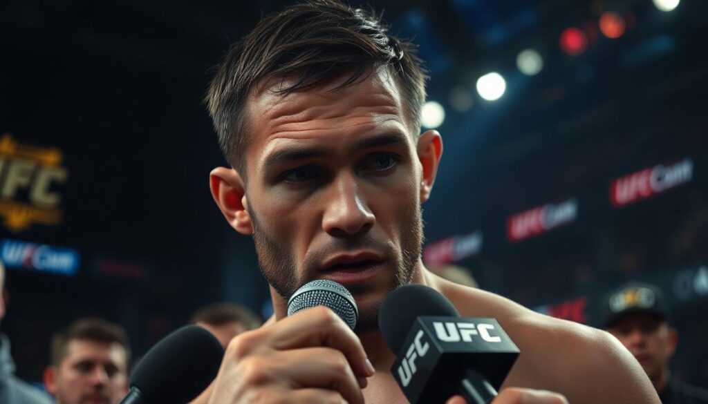 Интервью после поражения: честный разговор о том, что происходит с бойцом, когда хайп затихает - иллюстрация