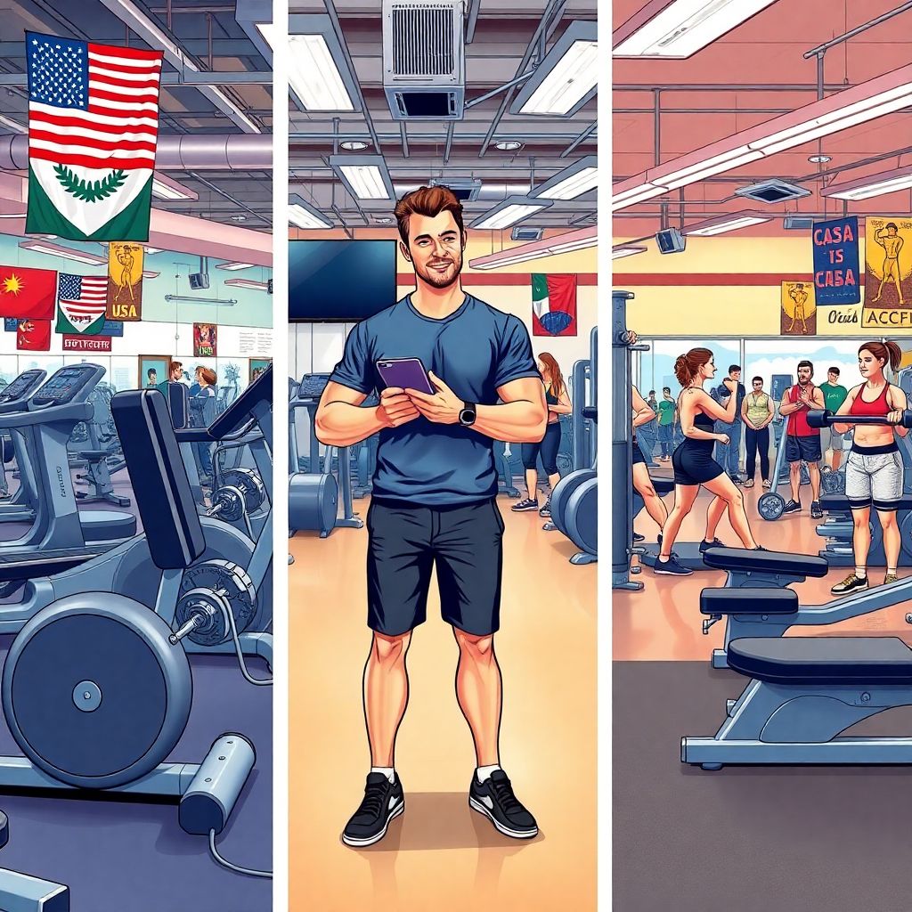 Сравнение тренировок в США, Европе и СНГ: чем отличаются спортзалы в разных странах